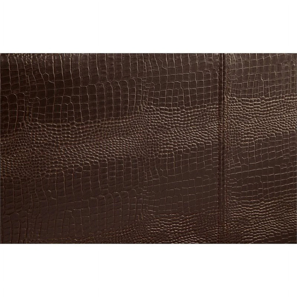 Faux Leather Queen Platform Bed V665