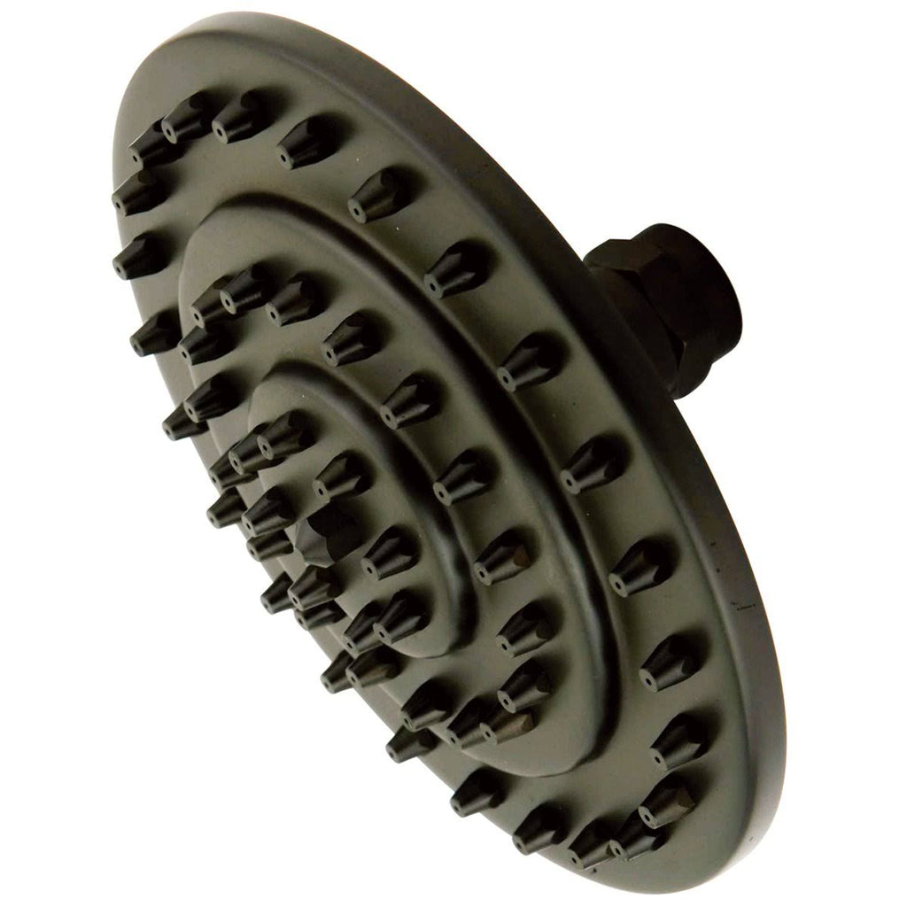 Chrome & Polished Brass Three-Tier Shower Head C6062