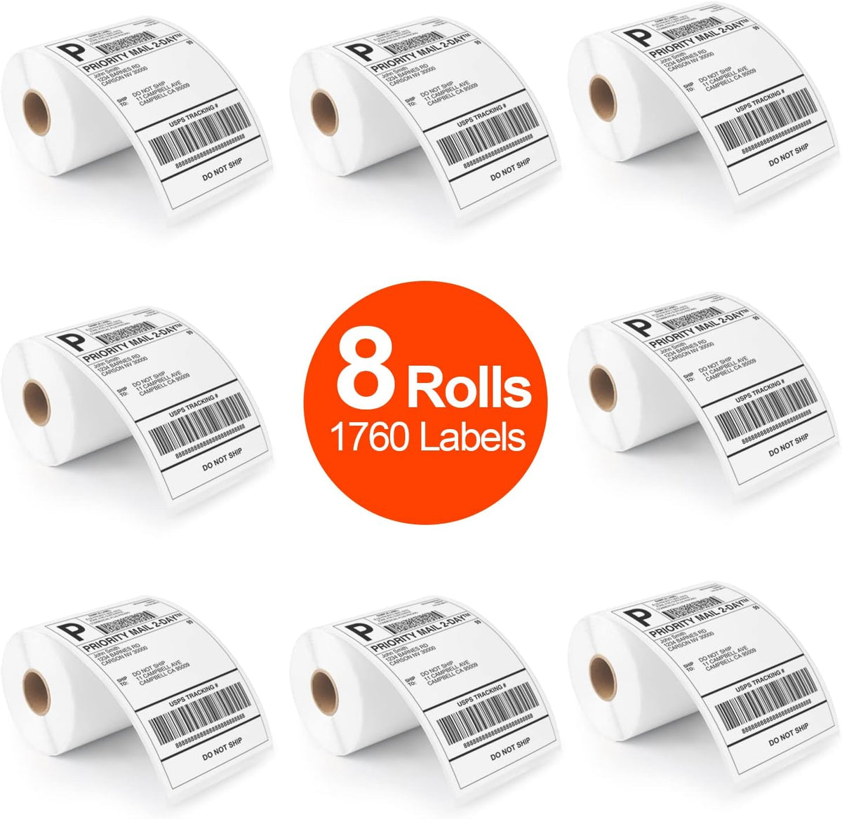 4 x 6 Thermal Shipping Labels E6112