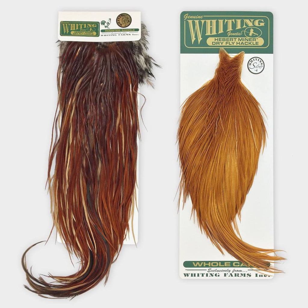 Hackle 1/2 Saddle - Dark Gray Dun W222197