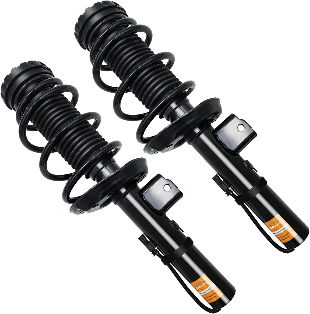 Pair Rear Left Right Shock Absorbers with Upper Mount Assembly A151