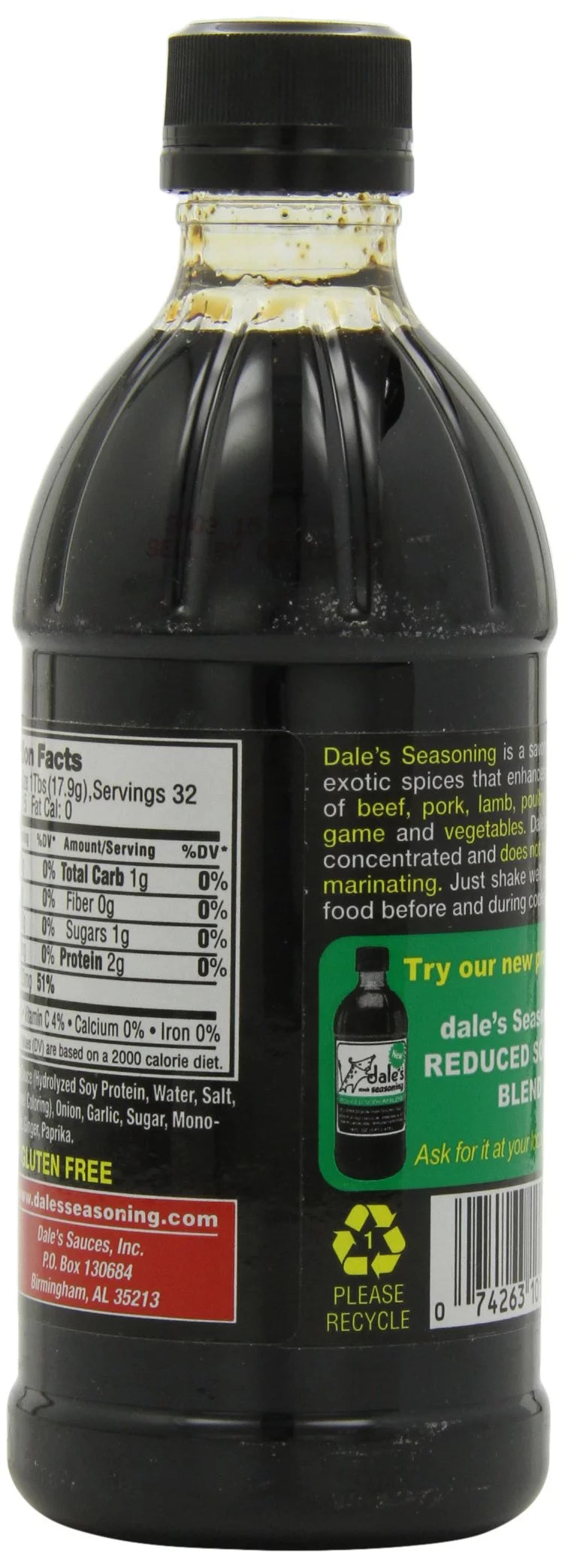 Steak Seasoning 16-Ounce Bottles Pack of 6 C96833