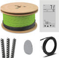Electric Radiant Floor Heating Cable System 120V with Wi-Fi Thermostat (12 Sq.Ft.) G5493