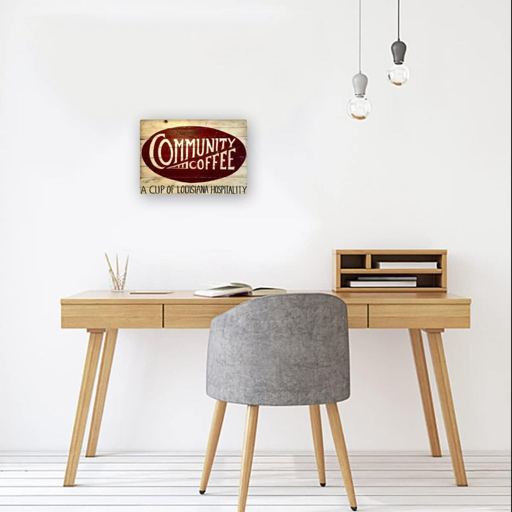 Tin Sign 8 X 12 Inch Metal Wall Decor L956167