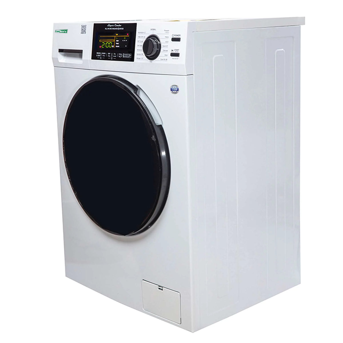 15 lbs Compact Combo Washer Dryer in White Z336628
