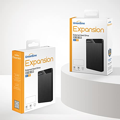 500GB 2.5" Portable External Hard Drive USB 3.0 Black S636