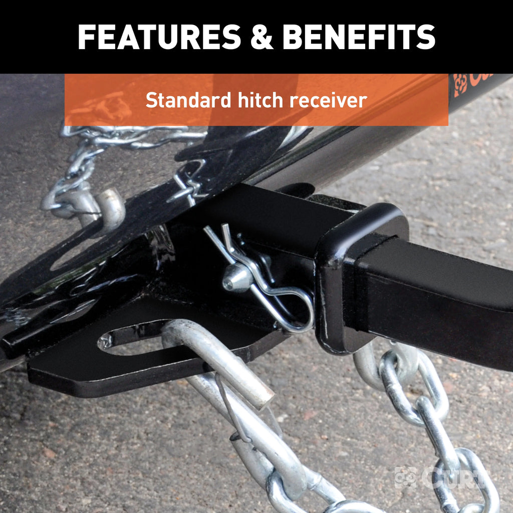 Class 1 Trailer Hitch with Installation Hardware, Pin & Clip X344