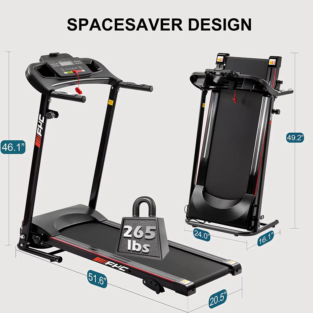 2.5HP Folding Incline Treadmill U824517