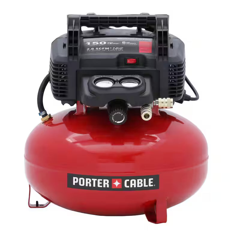 6 Gal. 150 PSI Portable Electric Pancake Air Compressor B8002
