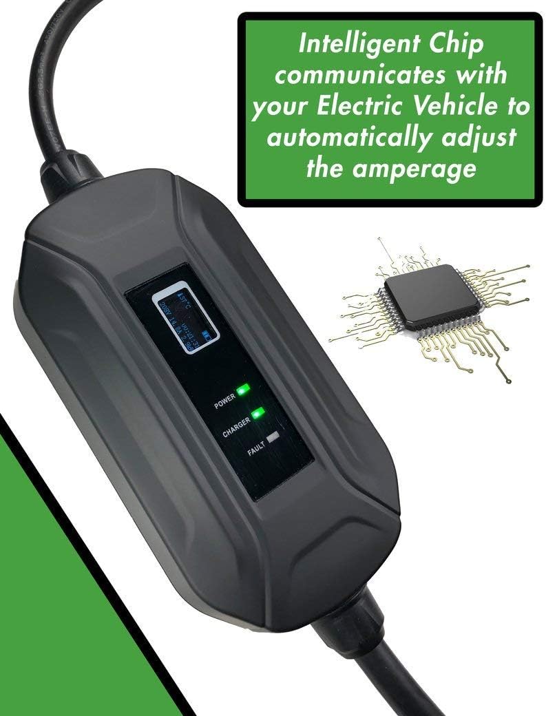 Level 2 Portable EV Charger with 30 Feet Cable V1815