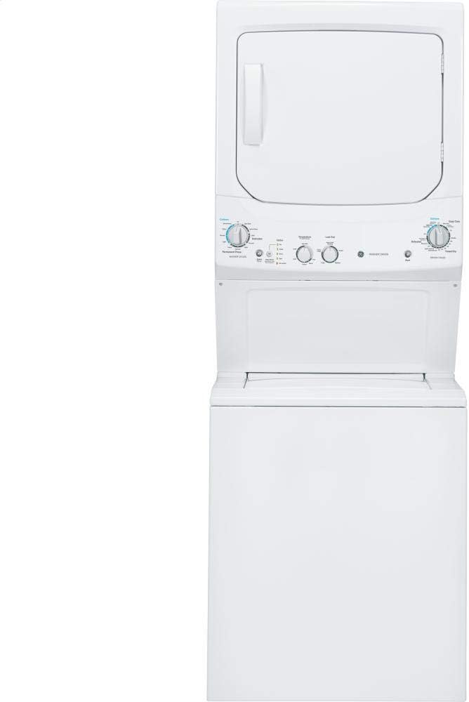 White 27" Unitized Washer and Electric Dryer S9421