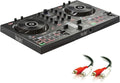 DJ Control Inpulse 300 with 2 RCA Male to 2 RCA Male Stereo Audio Cable T7304