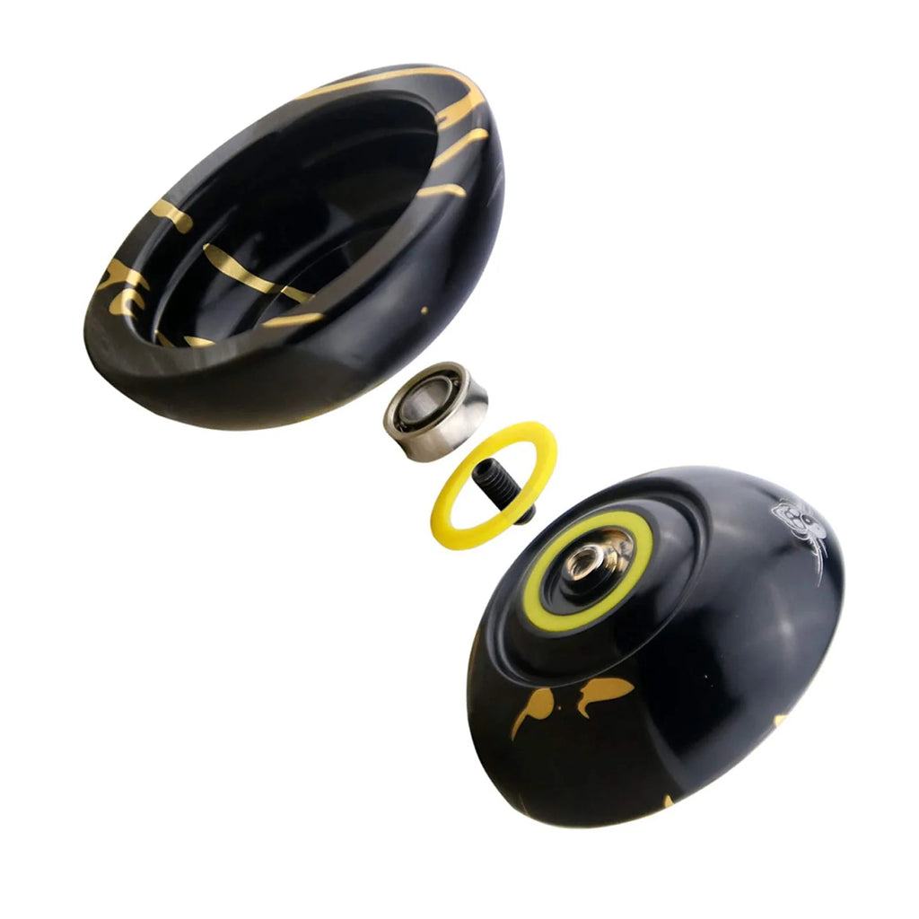 Alloy Aluminum Yoyo Ball with Bag, Glove and 10 Strings K954849
