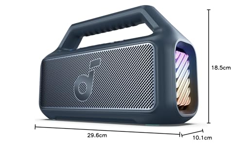 80W Portable Bluetooth Speaker with Subwoofer, IPX7 Waterproof O4522