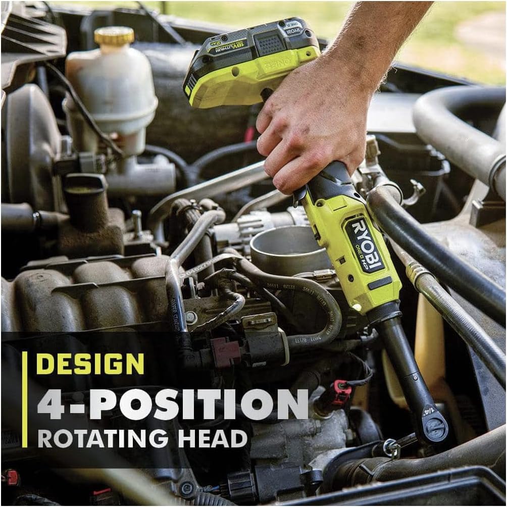 18V Brushless Cordless 1/4 in. Extended Reach Ratchet P878