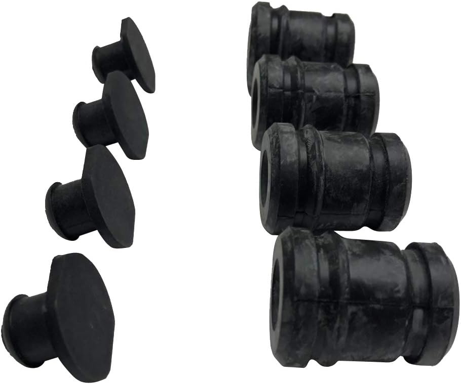 Chainsaw Annular Buffer Kit AV Buffer Mount and Plug Cap Pack of 4+4 X176747