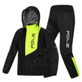 Men Waterproof Breathable Rain Suit Jacket and Pants U84494