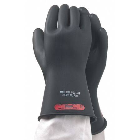 Electrical Gloves Class 0 Black Sz 10 Q940