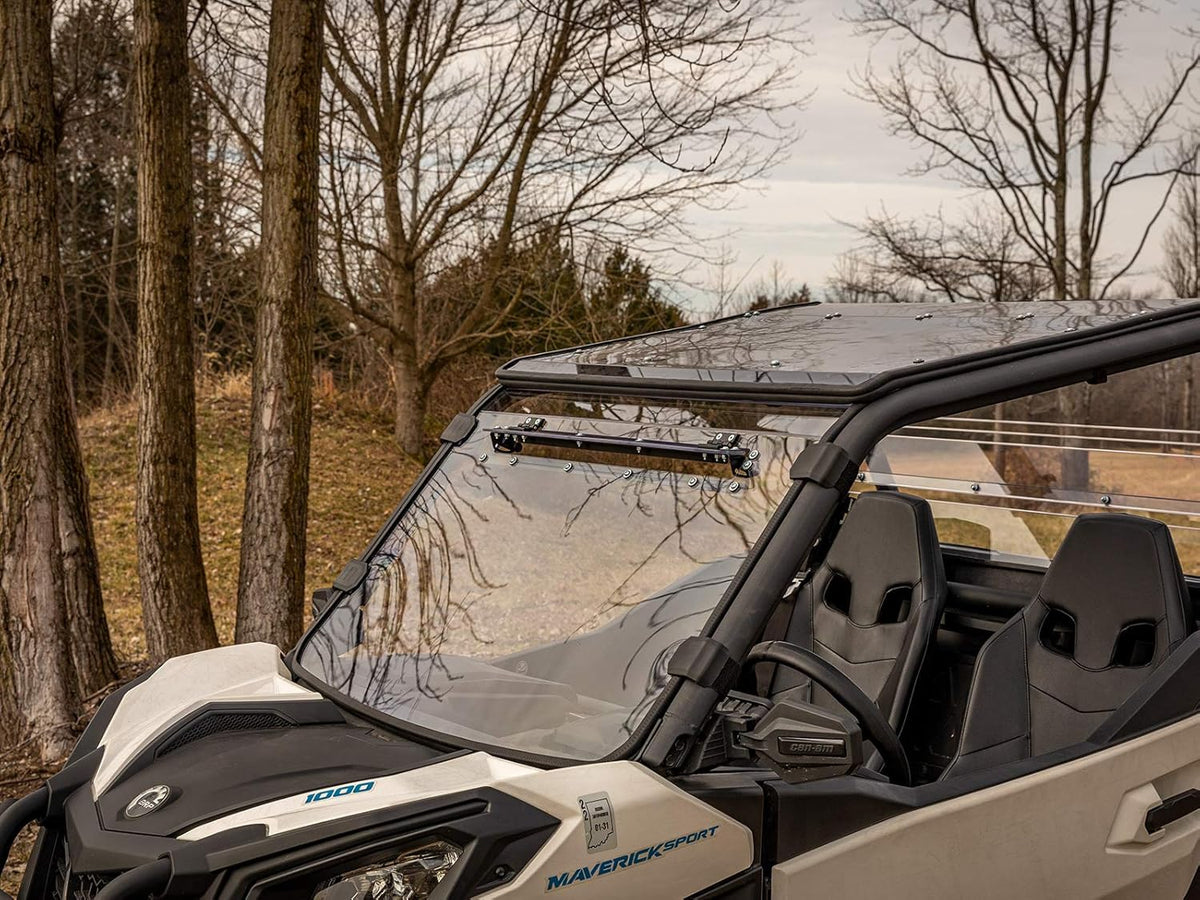 Heavy Duty Scratch Resistant Vented Full Windshield Q263553