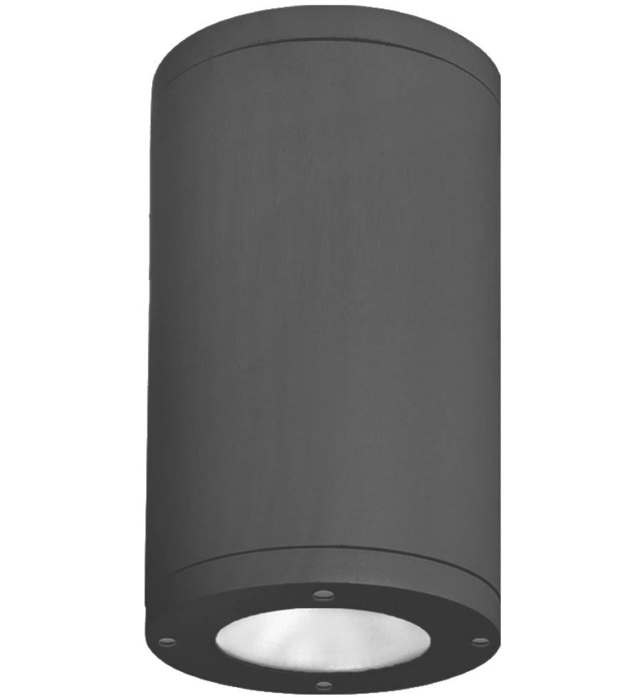 Black 6 inch Outdoor Flush Mount N3923