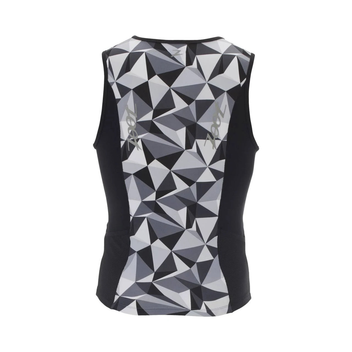Black Camo Triathlon Tank Top Q3452