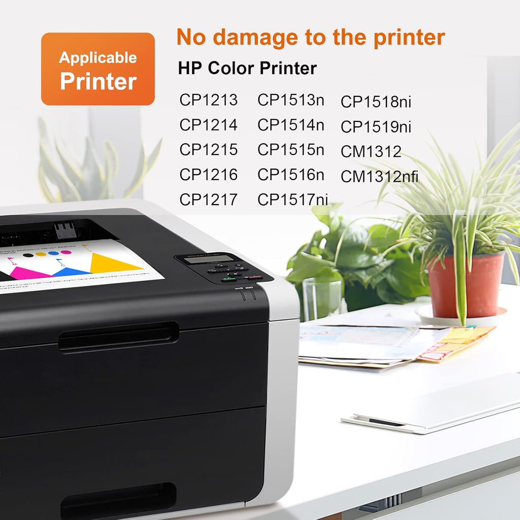 4 Packs Toner Cartridge T839687