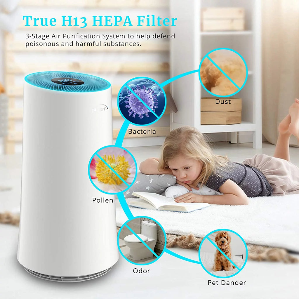 H13 True HEPA Air Purifier with Sleep Mode I7285