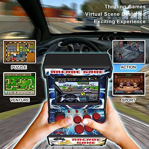 Handheld Game Console Retro Mini Arcade Machine 2.8 Inches Y2282