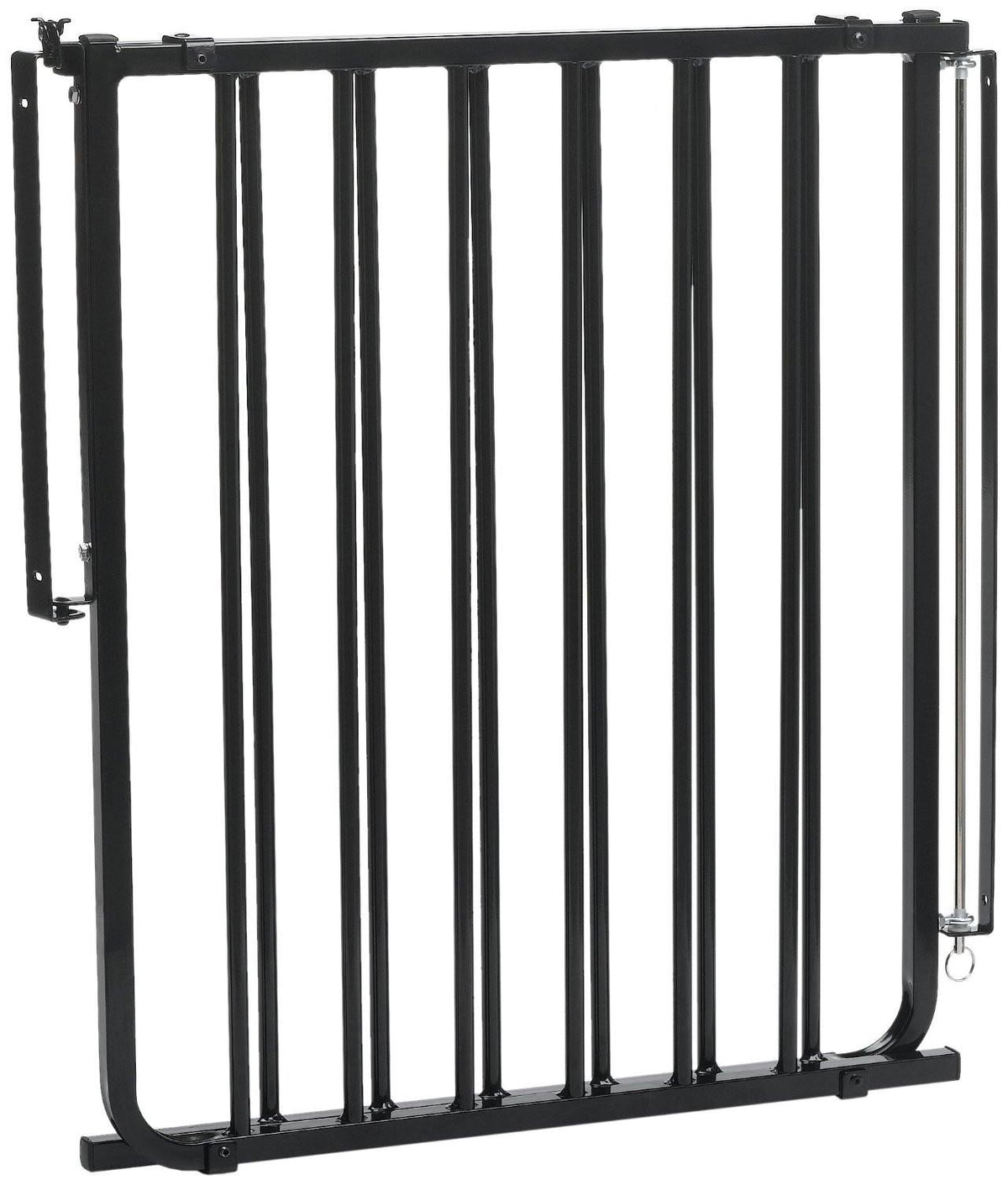 Black Stairway Safety Gate W226