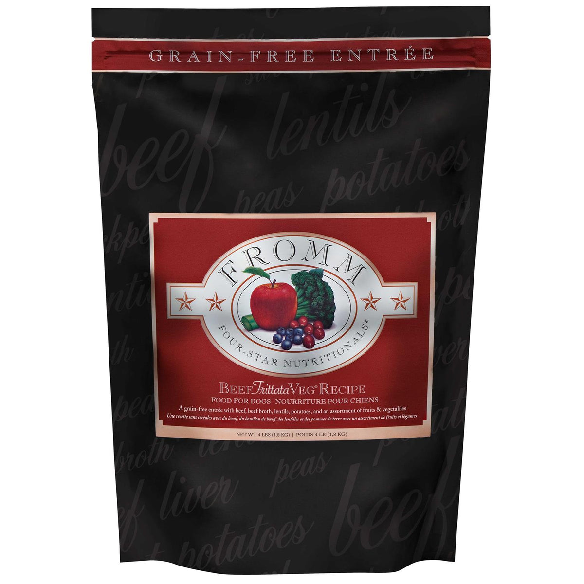Beef Frittata Dry Dog Food V70125