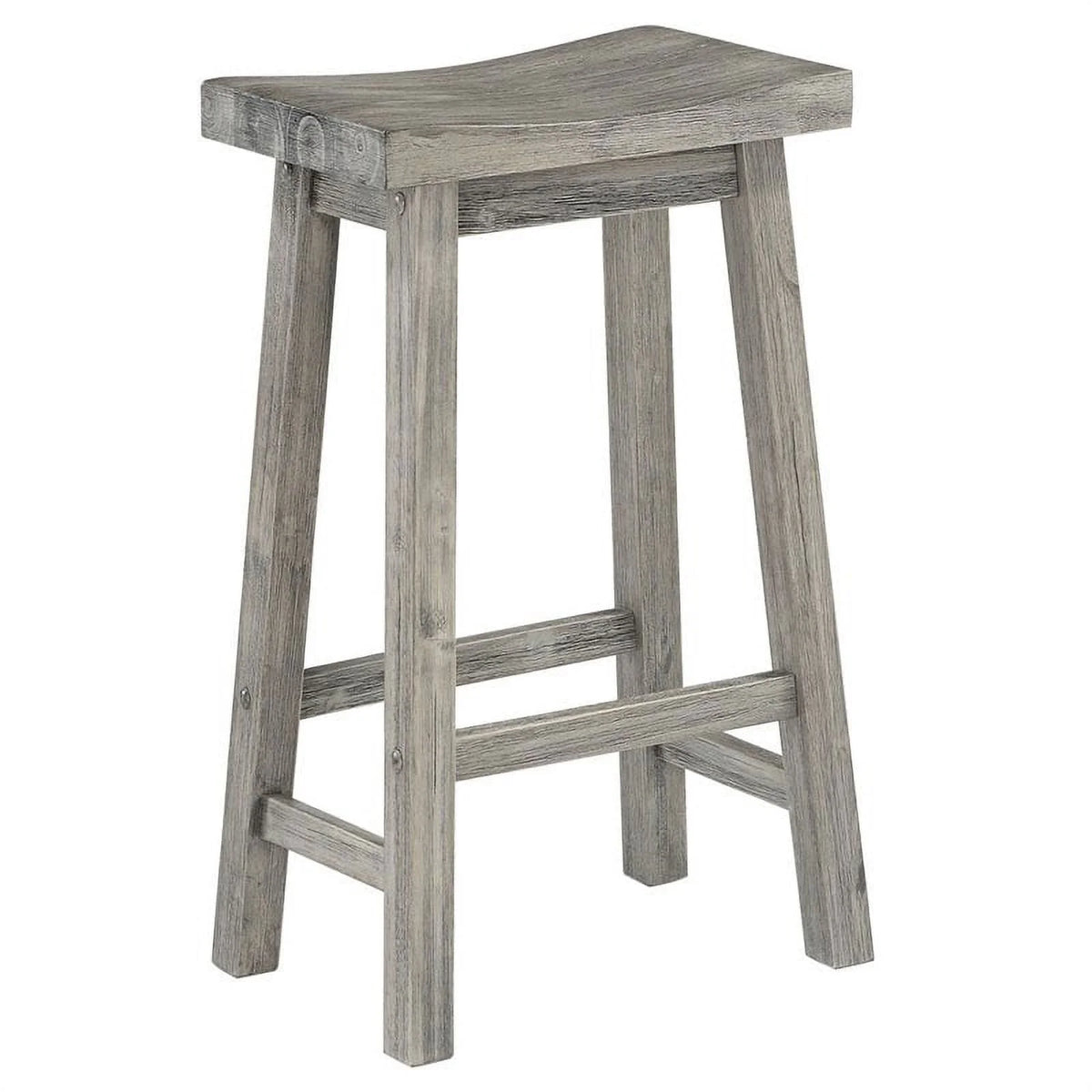 Set of 3 Storm Gray Barstool G872