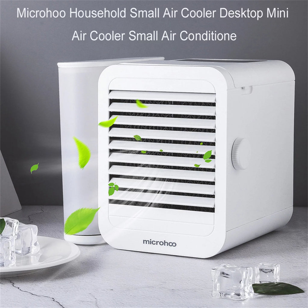 USB Air Conditioner Fan Cooling 1000ml Tank 8 Inch with Clip M40201