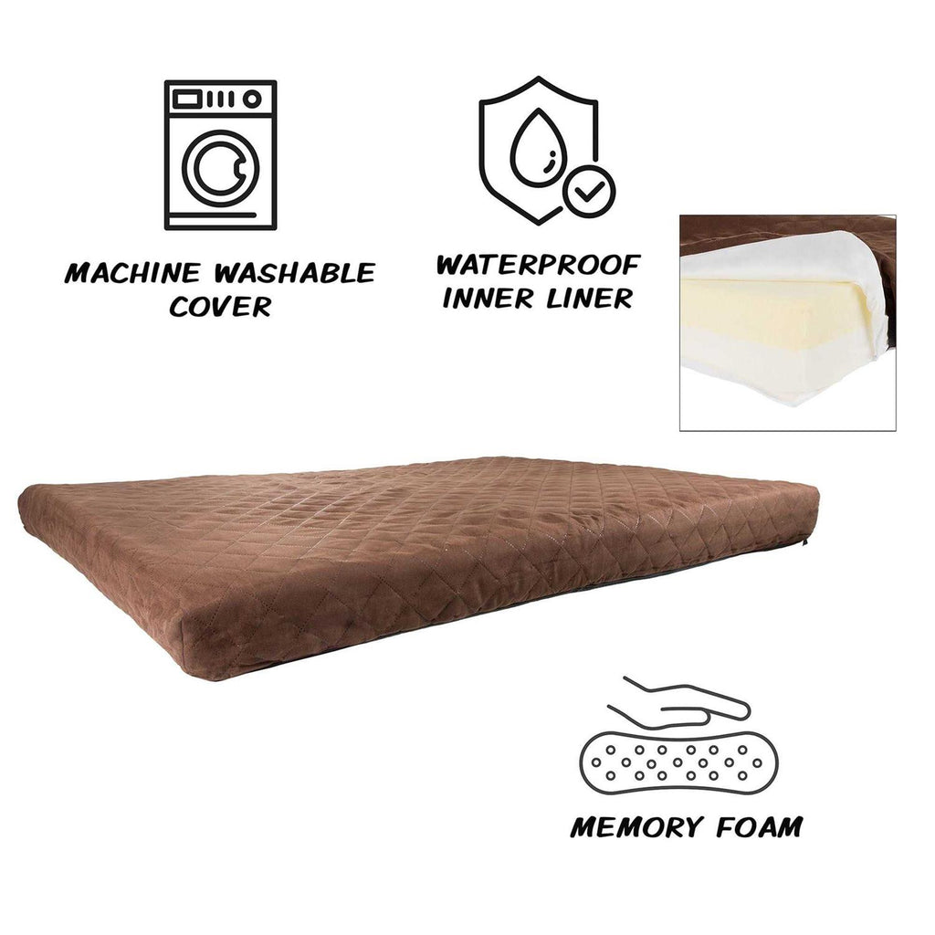 Waterproof Indoor/Outdoor Memory Foam Pet Bed R6860
