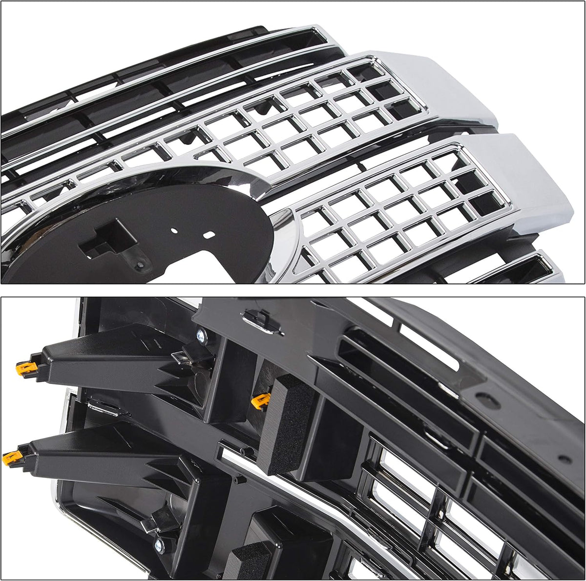 Satin Aluminum Platinum Grille Grill I7478