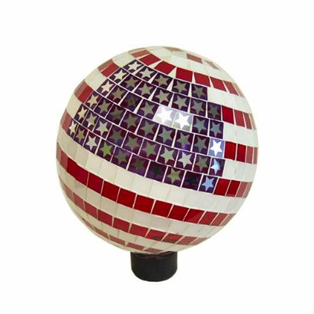 Americana Mosaic Gazing Globe X34035