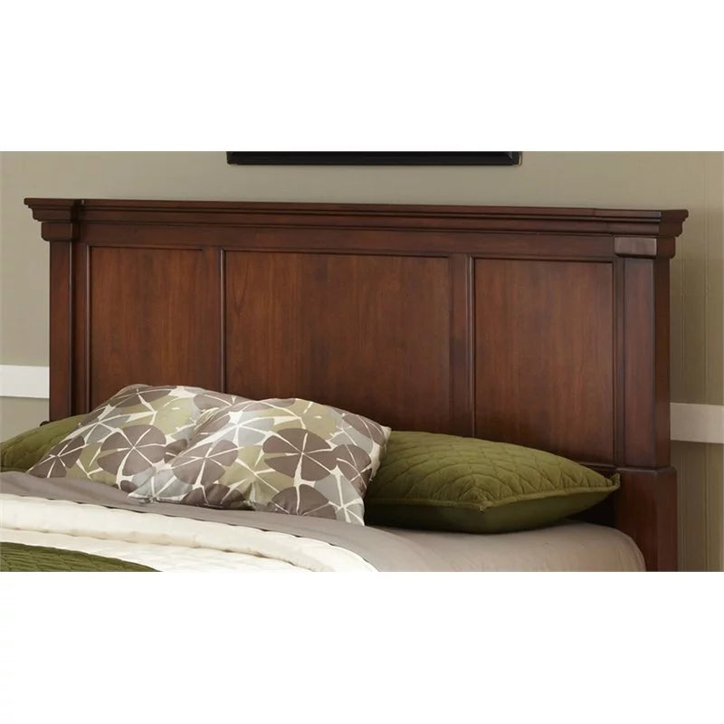 Brown Wood King Headboard L142