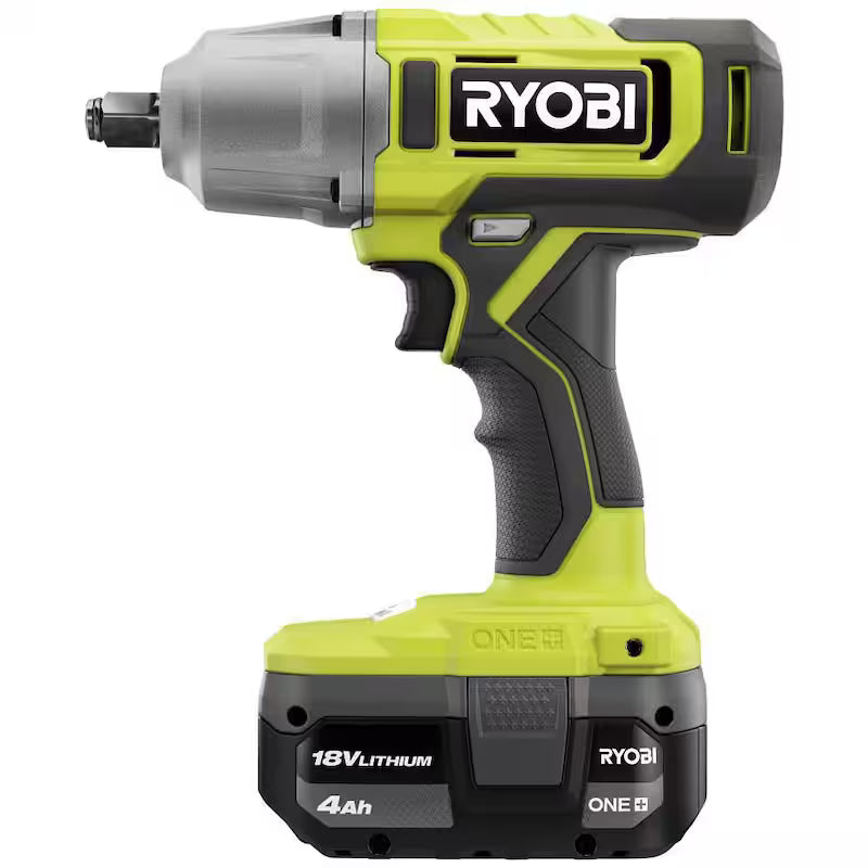 18V Cordless 1/2 in. Impact Wrench Kit with Battery and Charger Z57734