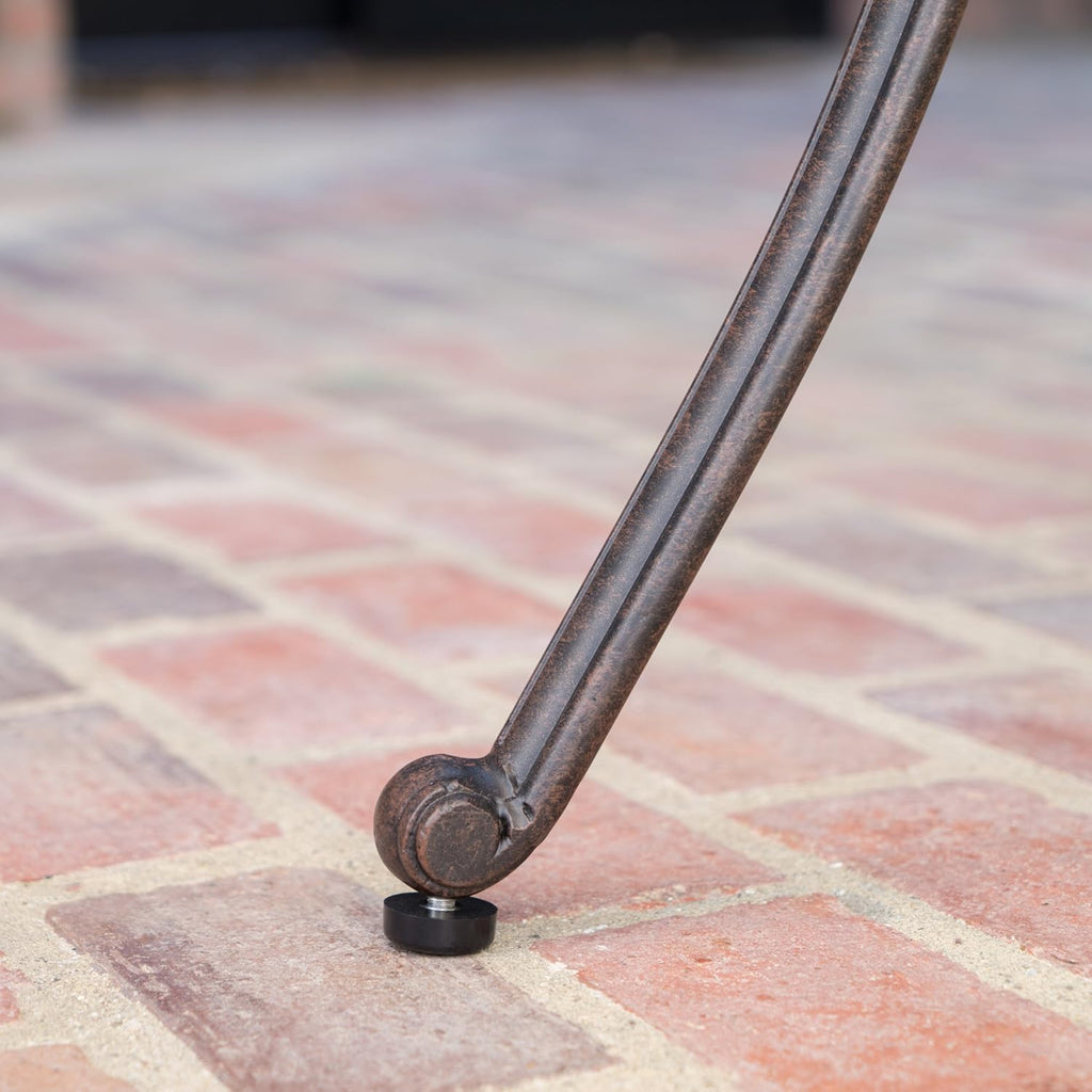 Bronze Cast Aluminum Round Bar Table C725199