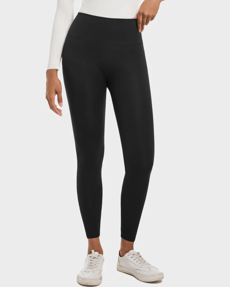 High Waist Fleece Lined Leggings L55638