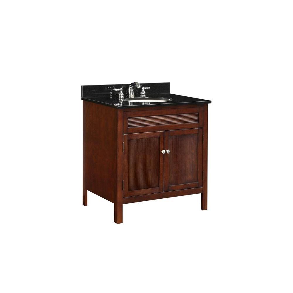 Vanity Cabinet Only in Dark Cherry B684008