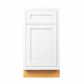 White 1 Door Base Cabinet D8666