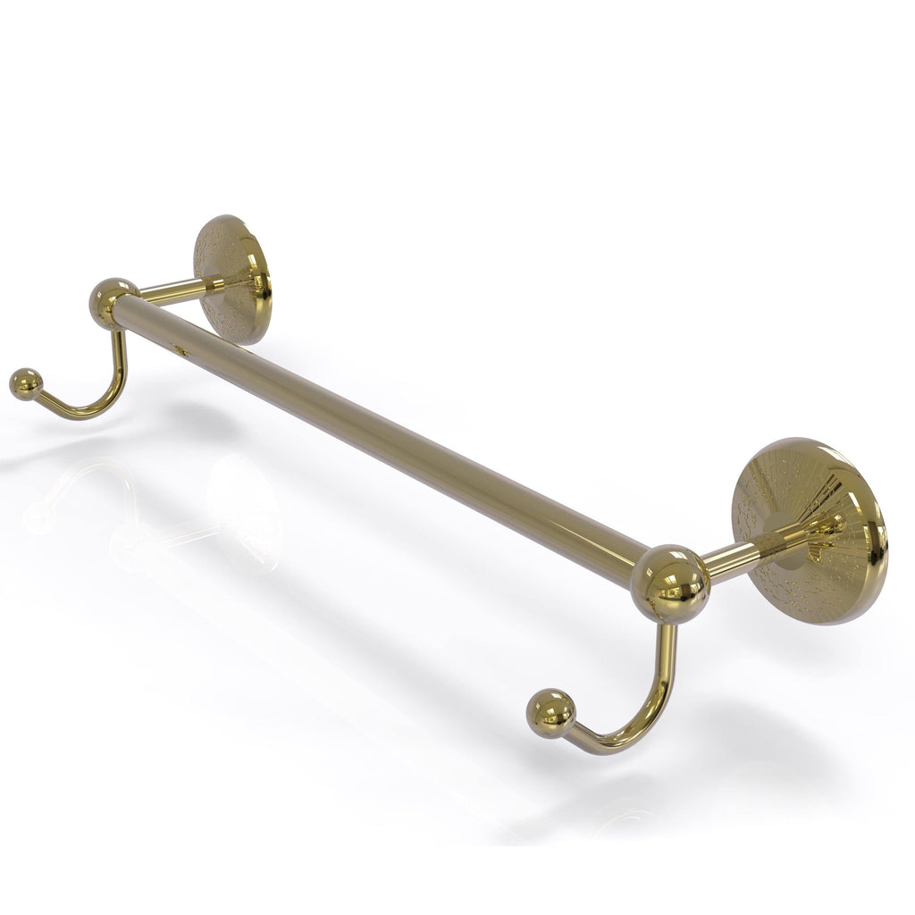 24 inch Towel Bar with Integrated Hooks T94151