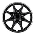Black and Chrome 14" Wheel Cover Set of 4 I426