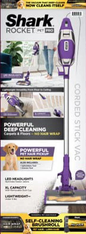 Corded Stick Vacuum Cleaner with Self-Cleaning Brushroll D54930