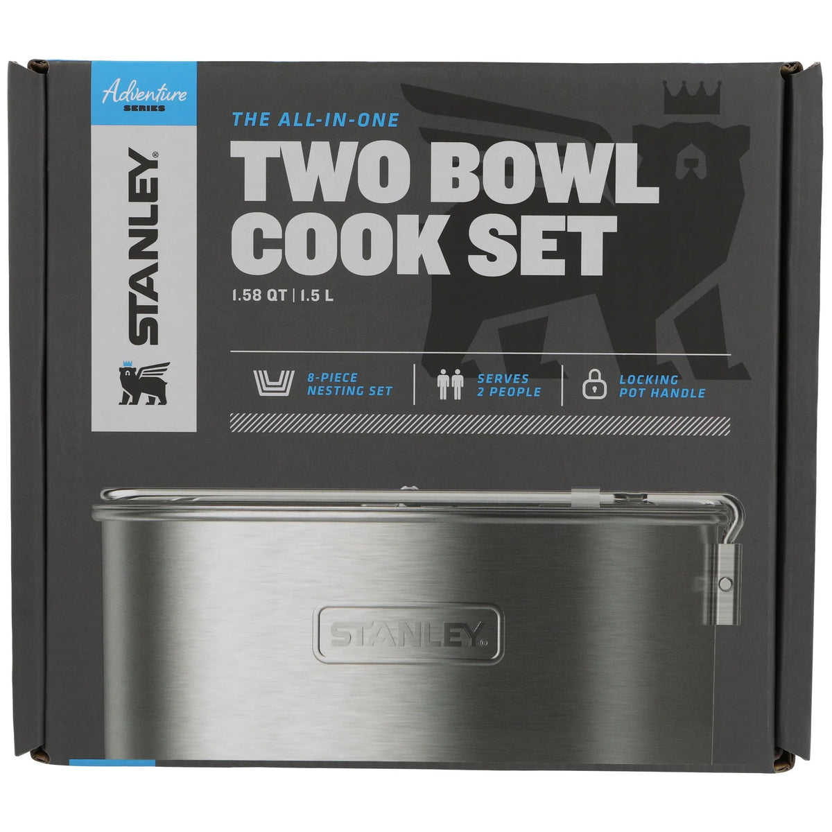 Camp Cook Set Stainless Steel E71651