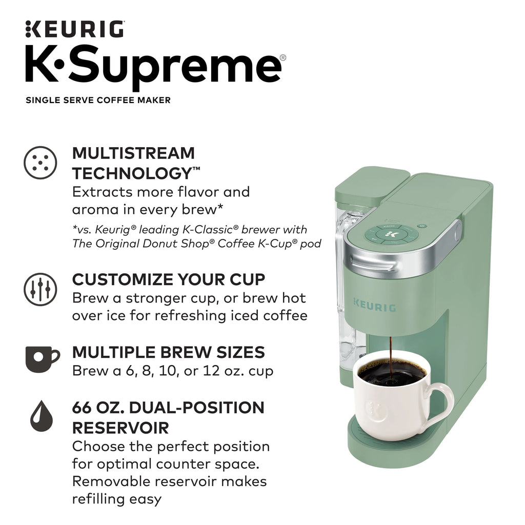 Black Single-Serve K-Cup Pod Coffee Maker Y93906