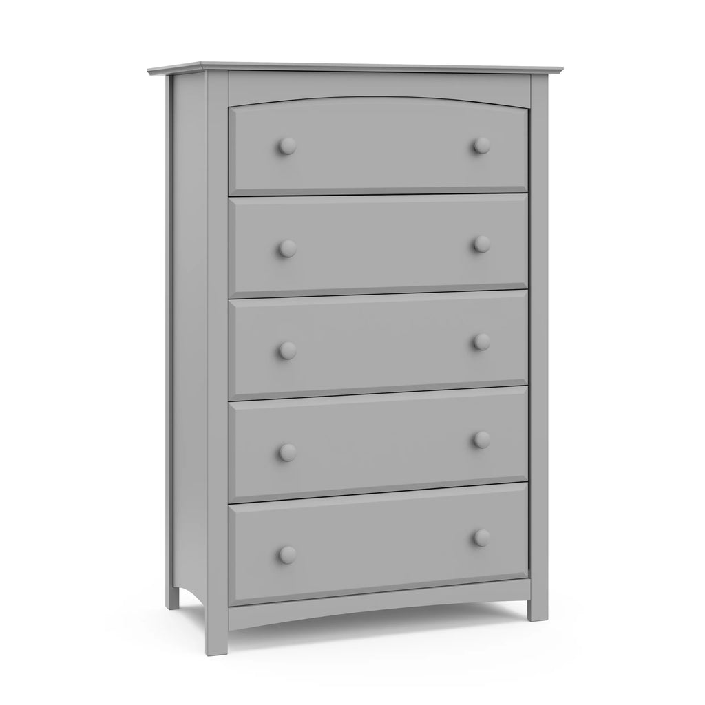 White 5 Drawer Nursery Dresser H5130