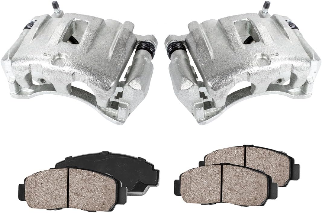 Front Loaded Caliper Assembly Set with Ceramic Brake Pads H913333