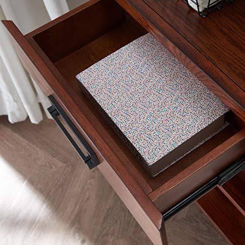 Corner Bookcase with Drawer Storage J769
