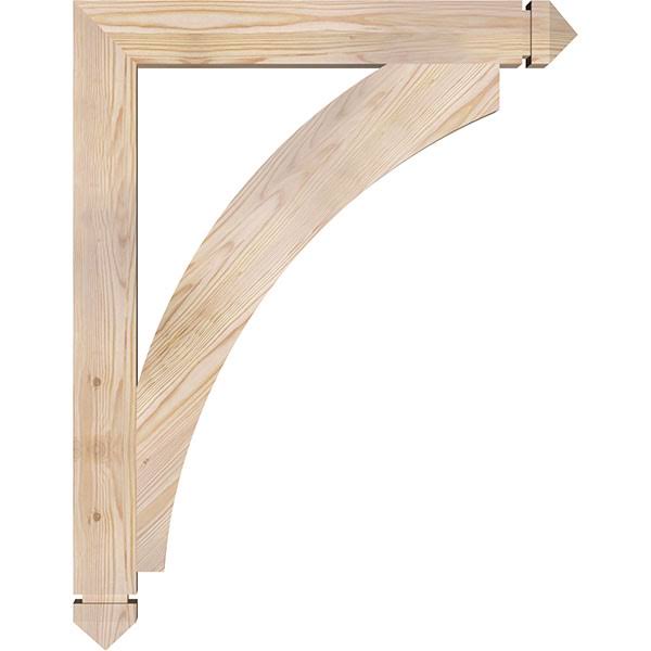 Douglas Fir Smooth Bracket B3943